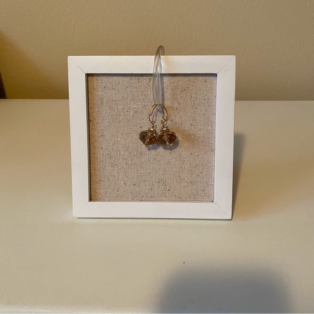 Stella and Dot Delicate Drops Dangle Earrings